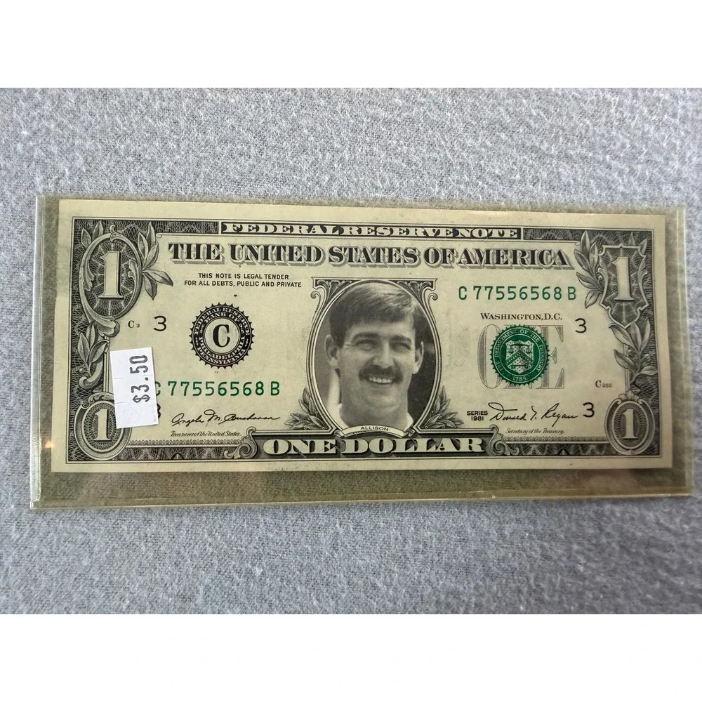 Racing Champions Davey Allison #28 Texaco Havoline 1:64 Transporter + $1 Bill